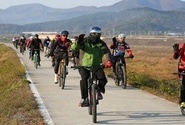 형산강 자전거 도로 점검